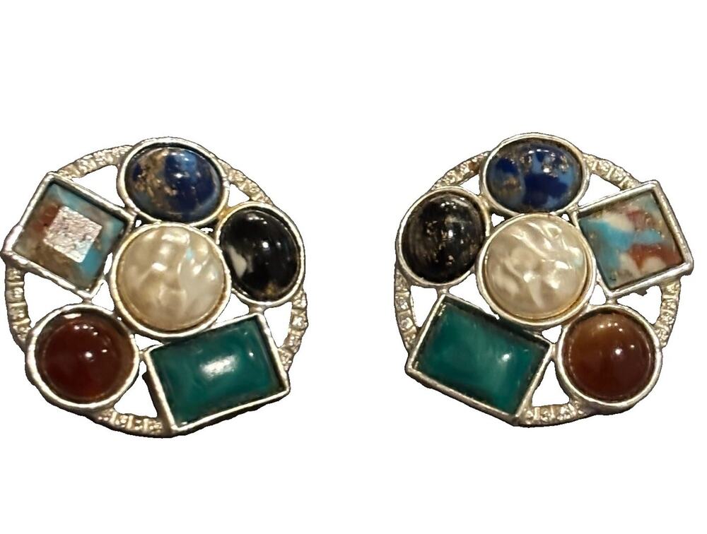 Vintage Sarah Coventry "Happy Holiday" 1961 Clip On Earrings